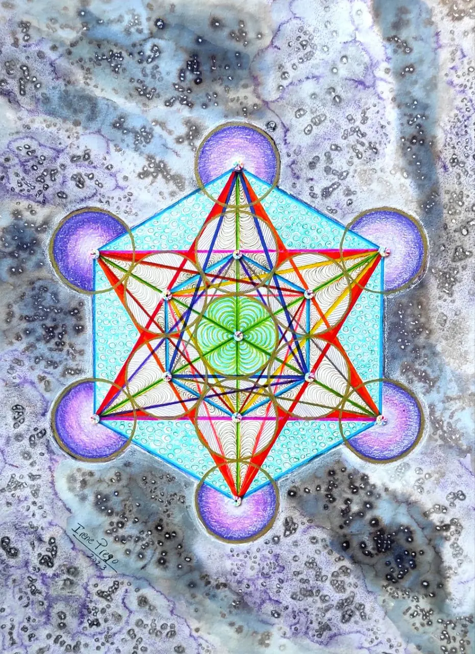 Mandala Cubo de Metatrón